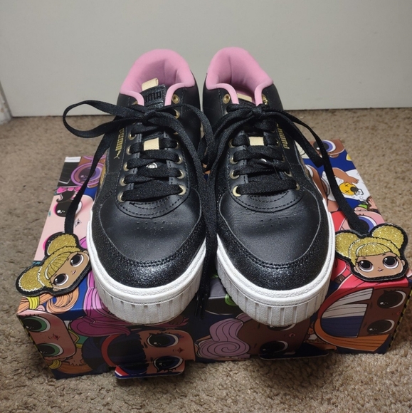 PUMA Cali Sport x Queen B Jr - LOL Surprise Platform Girls/Junior Shoes - Picture 2 of 5